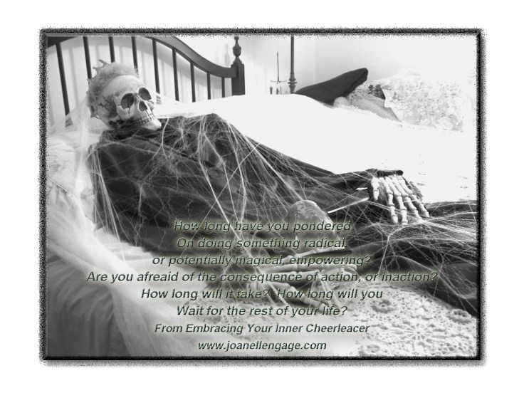 Waitint for the rest of your life quote JEG framed