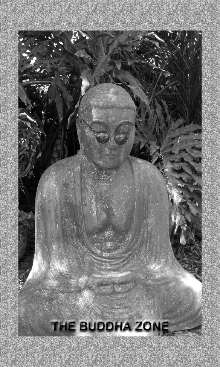 BUDDA 3 x 5 CS Version pattern Framed 2