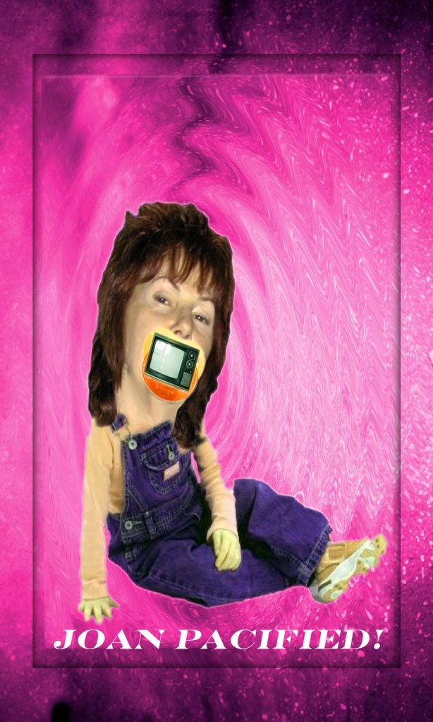 Baby Joan 3 x 5 framed BEST