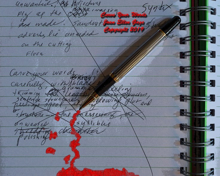 carve your words signed