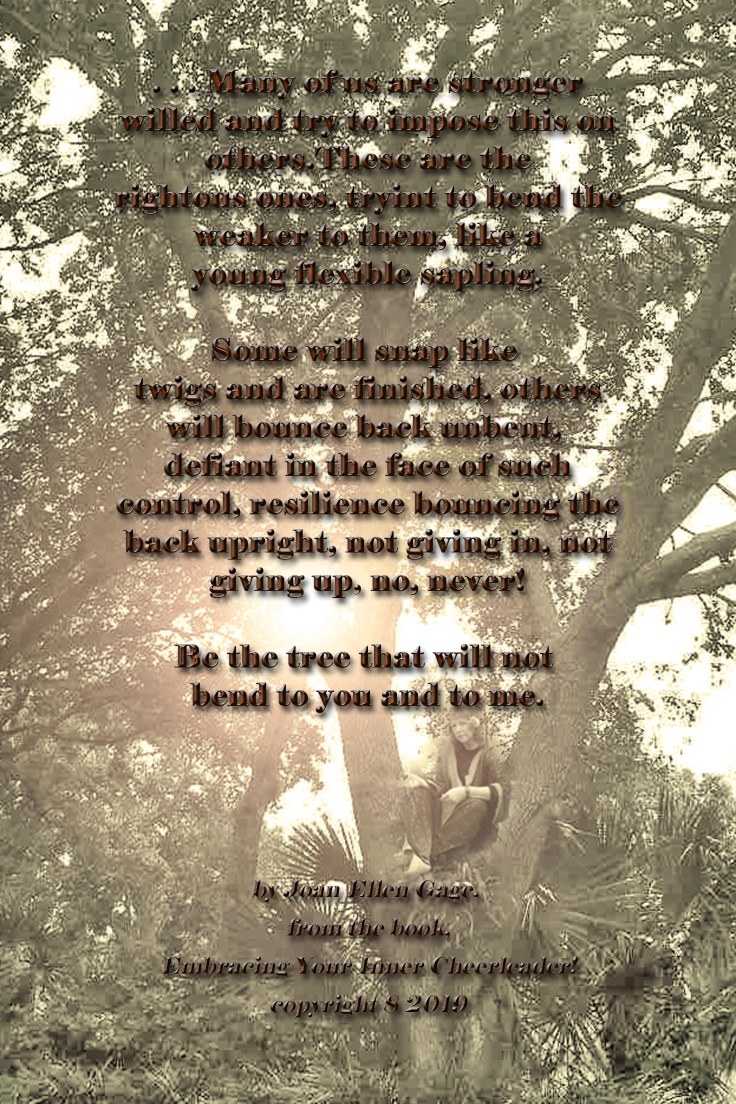 Be the Tree quote JEG